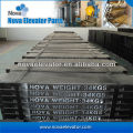 Elevator Counterweight Block, Compound/ Cast Iron Counterweight Block For Passenger Elevator/Cargo Elevator/Bed Elevator